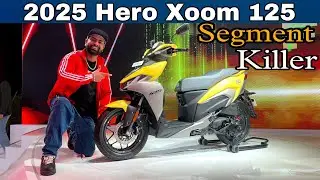 Finally Launch Hero Xoom 125 😍 | 2025 Hero Xoom 125 Xtec First impression Review | Worth Buying 🤔