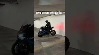 BMW M1000RR Competition Revs & Shooting FLAMES! 🔥 #shorts