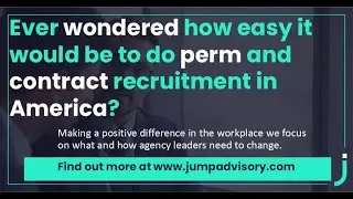 Ever wondered how easy it would be to do perm and contract recruitment in America?