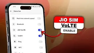 How to Enable VoLTE in Jio SIM | JIO VoLTE Not Showing | JIO VoLTE Setting