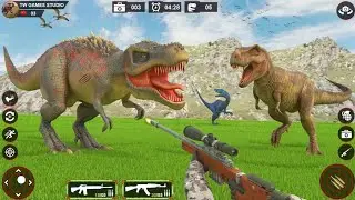 Hunting Giant Dinosaurs in Dinosaur Hunter 3D | Wild Safari Gameplay 2026#dinohuntergame 
