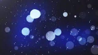 Bokeh on a rainy day - Blue - Free Motion Graphics