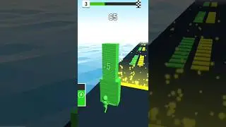 Stack Colour Android Gameplay #stackcolourgame #viral #trending #mobilegame #shorts #subscribe