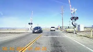 Paseo en moto  de Lancaster a Rosamond California