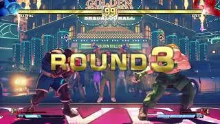 STREET FIGHTER V Balrog vs Alex