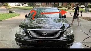 Detailing a Old Faded Lexus LS430 (Satisfying Time-Laps)