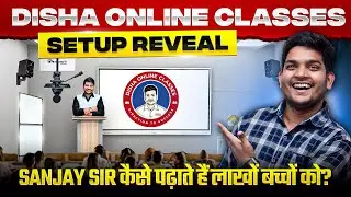 Disha Online Classes Studio Tour | Youtube Setup for Online Teaching | Budget Teaching Studio Setup🔥
