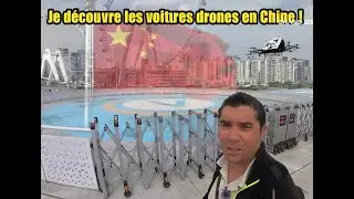 Flying drone cars in Shenzhen, China