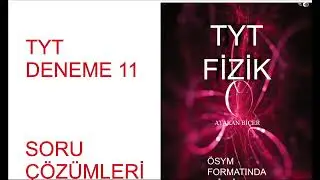 TYTDENEME 11 SORU ÇÖZÜMLERİ#TYTdenemefizik#fizikdeneme#bonusyayınları