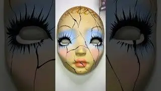 Art heals 🩹 #pidgindoll #3dprinting #makeup #art #makeupartist #creativemakeup #mua