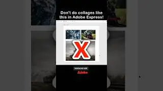Creating a Collage of Expresses in Adobe Express 🚂 #adobe #adobeexpress