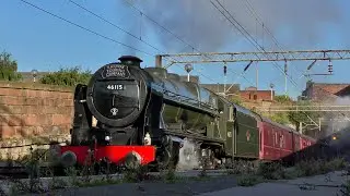 LMS 46115 Scots Guardsman - Cumbrian Mountain Express - Edge Hill, Hoghton Bottoms & Helwith Bridge
