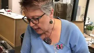 Carissa Nichols bicone bead roll