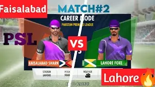 Lahore Qalanders vs Faisalabad Sharks| PSL mathes| Pakistan Super League| Match#2 |Wcc3| Highlights