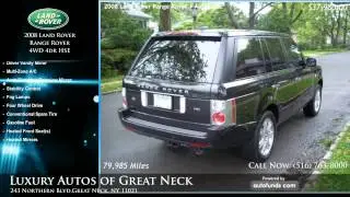 2008 Land Rover Range Rover 4WD 4dr HSE | Luxury Autos of Great Neck, Great Neck, NY - SOLD