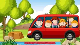 The Wheels on Van Song | Fun Kids Song | Sing-Along for Children