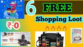 Today Free Shopping Offer's | 5 Free Shopping Offer's | Sample Product | Mi Offer's | Droom Sale | 🔥