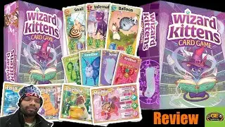 Wizard Kittens Card Game Review | Purrcise Set Collection