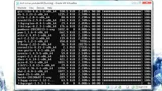 How to Install Arch Linux to Virtualbox using grub 2017