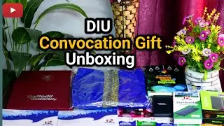 DIU Convocation Gift Unboxing! | Graduation Surprises Revealed 🎁 | Convocation  2025