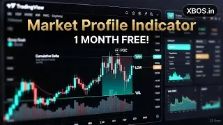 Market Profile Indicator  | Volume Profile | Order Flow | Cumulative Delta | Xbos.in |Xbosindicators