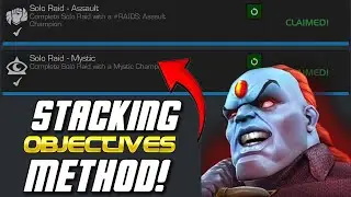 Stacking Objectives Method | Quick Tip For Solo Raids | Marvel Contest of Champions