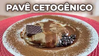 PAVÊ Low Carb De CHOCOLATE Com Um Toque De Café | Sobremesa Cetogênica INCRÍVEL