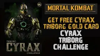 Mortal Kombat Mobile Cyrax Triborg Challenge