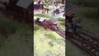 Inglenook sidings shunting puzzle in Muffingen Rangierspiel Rangierpuzzle Modellbahn modelrailroad