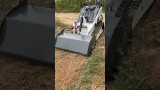 Small agricultural machinery micro loader land rotary plow #loader #agricultural #plow