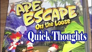 Quick Thoughts on Ape Escape: On the Loose
