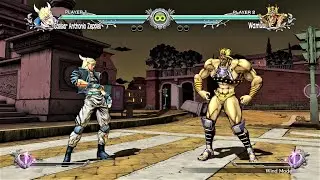 Caesar Anthonio Zeppeli vs Wamuu (Hardest AI) - JoJo's Bizarre Adventure: All Star Battle R