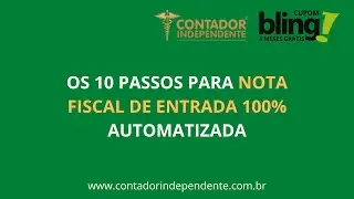 Nota Fiscal de Entrada no ERP Bling