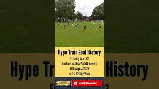 Hype Train FC Goal History: Friendly Goal 93 #shorts #football #soccer #footballshorts #fyp #goals