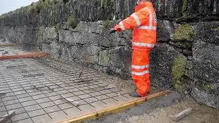 BasTech&reg; Seawall Restoration Project Installation