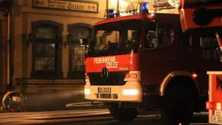 Großeinsatz der Celler Feuerwehr in der Nacht vom 21.02. auf den 22.02.2012
