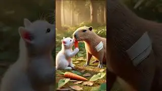 A Big Rat and Small Rabbit&rsquo;s Tale of Friendship #ai #shorts #trending #youtubeshorts #youtube