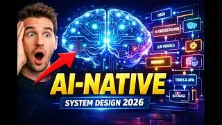 AI-Native Architecture Explained 🚀 | How to Design Generative AI & LLM Systems (Real Examples)