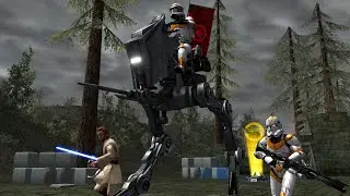 Star Wars: Battlefront II (2005, Remastered Mod) Verrah: Valley - CTF- Republic
