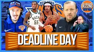 REACTION | KNICKS TRADE MOVES, DELON WRIGHT IN, Sims to Bucks, What's Next? NBA Trade Buzz