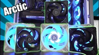 The Ultimate PC Case Fans for your PC - Arctic's P12 Max and P14 PWM PST A-RGB PC Case fans