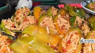 Сегодняшнее блюдо! Перцы чили, фаршированные куриным фаршем 🔥😍