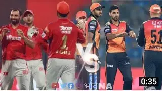 PBKS Vs SRH status | Punjab Kings | Sunrisers Hyderabad | IPL Match 14 status |Full Screen Status