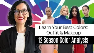 Learn Your Best Colors | My New 12-Season Color Analysis Course Is Now LIVE!