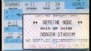 Depeche Mode &ndash; Shake The Disease (Live at Dodger Stadium, 5 Aug 1990) &ndash; Audience Recording
