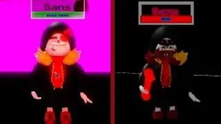 Roblox judgement hall'nt - Dust!Fell Sans + Reward Showcase