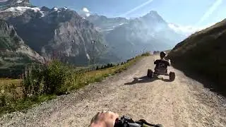 First Mountain Cart | Grindelwald Switzerland