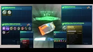 BUYING AND SELLING TITANIUM WHITE DRACO FOR GOOD PROFIT!! (Rocket League Rich Trading Montage EP 36)