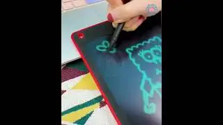 Luxette pk   LCD Writing Tablet | AN IDEAL EDUCATIONAL GIFT FOR KIDS! HOW?LEARN | CREATE | SHARE