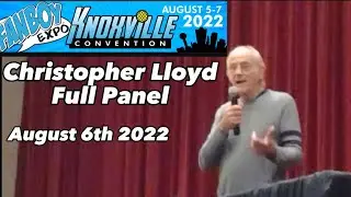 Christopher Lloyd Talks Back To The Future Musical + More (Full Panel&bull; Fanboy Expo 2022 Knoxville TN